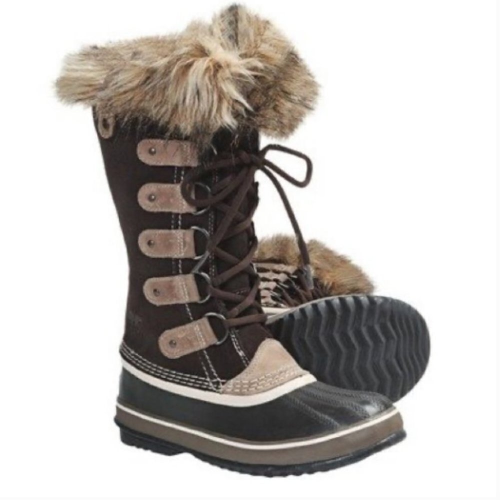 Sorel Joan Of Arctic Boots Leather Size 7